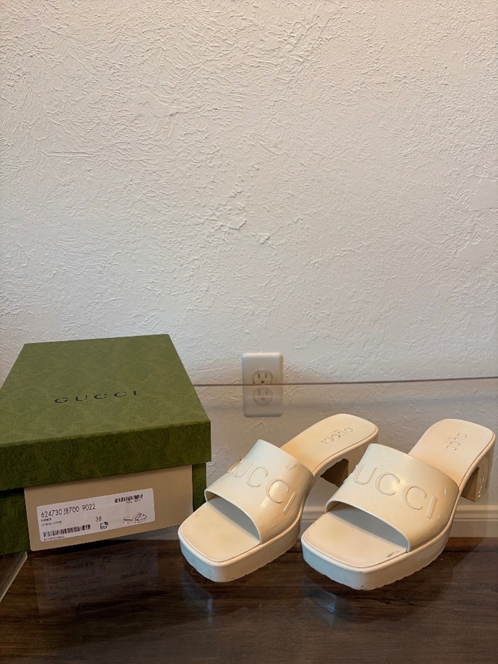 Gucci Jelly Mules